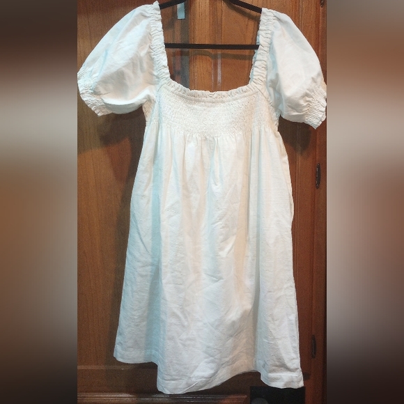 Faherty Dresses & Skirts - Faherty 100% Cotton Babydoll Mini Dress Ladies XL